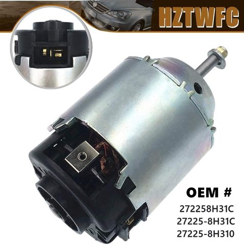HIGH QUALITY 12V HEATER BLOWER MOTOR FOR NISSAN X-TRAIL T30 2001-2007 27225-8H31C 272258H31C 27225-8H31C 27225-8H310 ► Photo 1/6