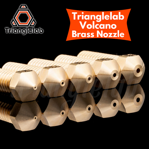 trianglelab T- Volcano Nozzle 1.75MM Large Flow High quality custom models for 3D printers hotend for E3D volcano hotend J-head ► Photo 1/6