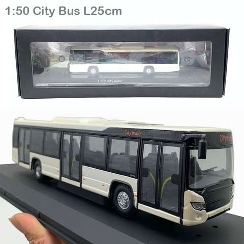 Rare special price  1:50  City Bus  Bus model  Length: 25cm  Alloy collection model ► Photo 1/6