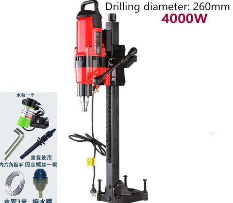 Z1Z-8260 high-power professional water drilling machine diamond drilling tool high quality engineering drilling machine punching ► Photo 1/4