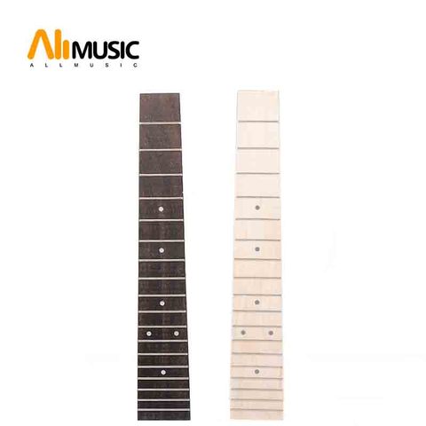 Maple Fretboard Rosewood Ukulele Fingerboard for 26 Inch Tenor Ukulele with 3mm Dot 18 Fret Fretboard UK Parts ► Photo 1/6