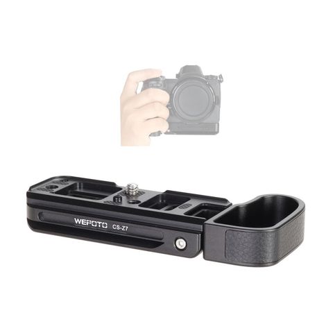 WEPOTO Z7 Grip Camera Quick Release Plate Handle Compatible with Nikon Z5 Z6 Z6II Z7 Z7II ► Photo 1/6