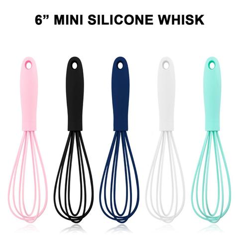 1pc Kitchen Whisk Silicone Balloon Wire Whisk, Egg Beater Milk