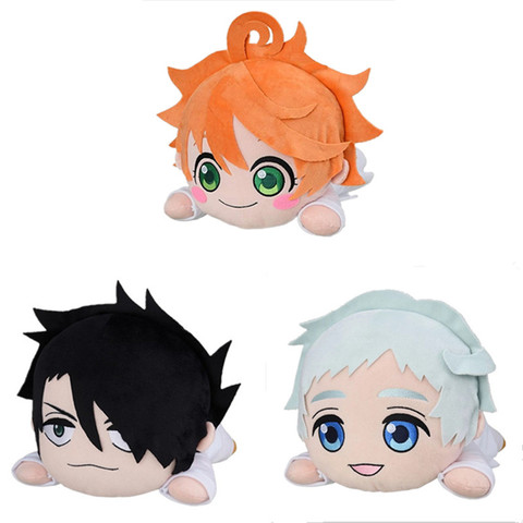 Sega The Promised Neverland mega Jumbo Nesoberi Stuffed Toy Soft Plush Emma & Anime & Norman A birthday present for a child ► Photo 1/4