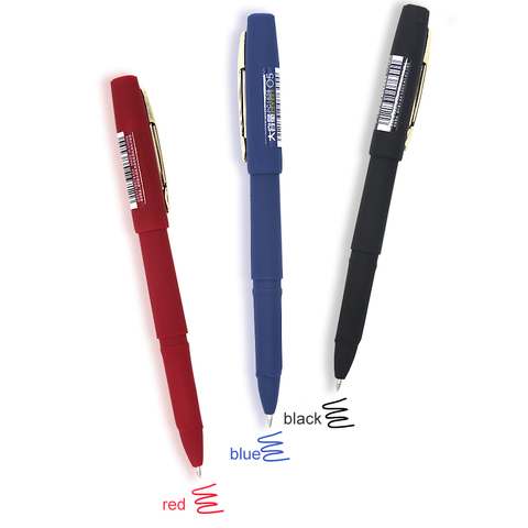 1Pc Baoke Large Capacity Ink Gel Pens Black Blue Red Dark-blue 0.5mm 0.7mm 1.0mm Writing Gel Pens Stationery for School Office ► Photo 1/6