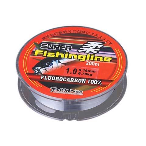 200m Fishing Line Super Strong Japanese 100% Nylon Transparent Not Fluorocarbon Fishing Tackle Outdoor pesca Accessories Pro ► Photo 1/6