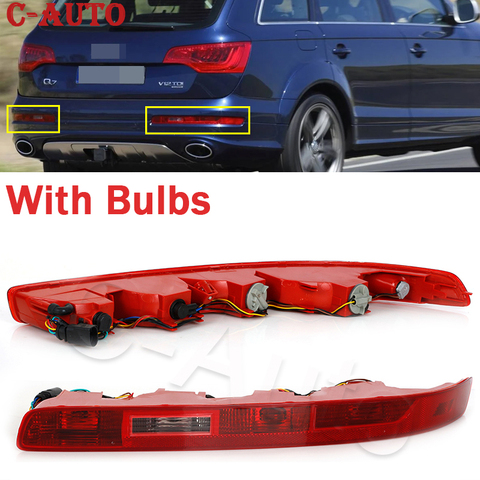 For Audi Q7 2006 2007 2008 2009 2010-2015 Rear Bumper LED Tail Stop Light Reverse Light Left&Right side Fog Lamp Signal Light ► Photo 1/6