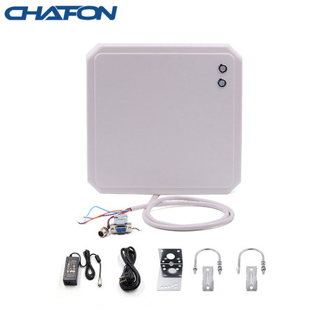 CHAFON 10m uhf long range rs485 rfid card reader writer provide free sdk and sample tags used for parking system ► Photo 1/6