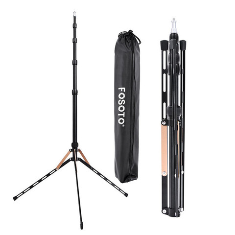 Fosoto FT-190B Gold Led Light Tripod Stand Bag Head Softbox 2m For Photo Studio Photographic Lighting Flash Umbrellas Reflector ► Photo 1/6