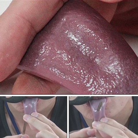 Novelty Funny magic tricks Joke Toy Prank Maker Fun slimy soft tongue stress relief toys entertainment gags practical jokes ► Photo 1/4