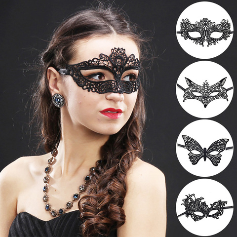 Women Masquerade Mask Lace Venetian Masquerade Mask Prom Halloween