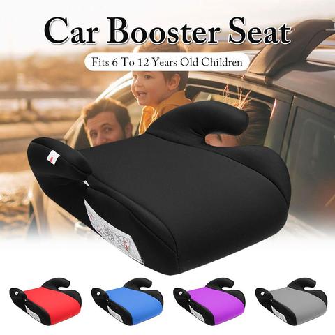 Car Booster Seat Safe Sturdy Fabric Breathable Non-slip Shock Absorption Baby Kid Children Child Fits 6 To 12 Years Old ► Photo 1/6