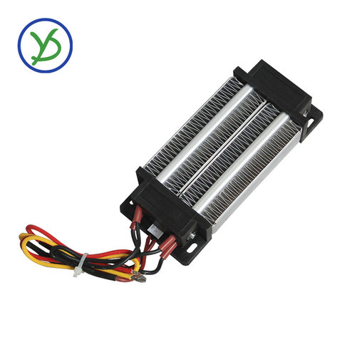300W 220V PTC ceramic air heater Electric heater Insulated 120*50mm with 70C thermostat protector ► Photo 1/6