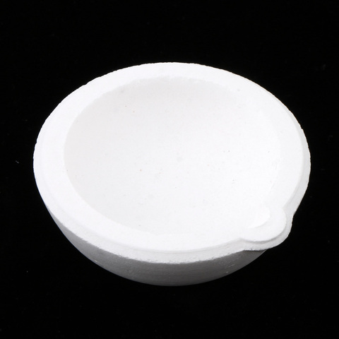 100g High-purity Quartz Silica Crucible Dish Cup for Melting Casting Refining Gold Silver Copper Scrap Metal Jewelry ► Photo 1/6