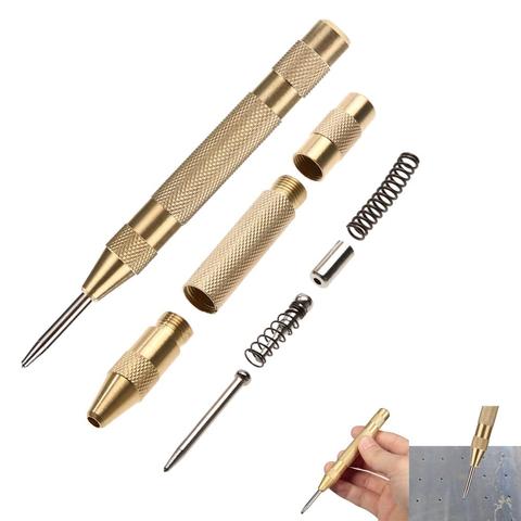 5 Color Automatic Center Punch Drill Press Dent Marker Bit Tools Break Device Positioner Semi Automatic Window Breaking Tools ► Photo 1/6