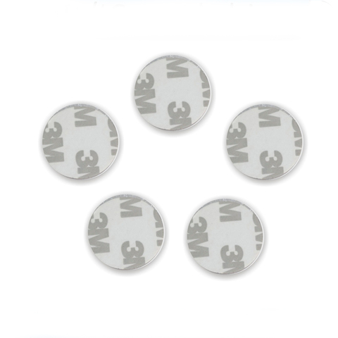 RFID 125KHz 25mm T5577 Sticker Rewritable Adhesive Coin Cards Tag For Copy Round Shape PVC Material ► Photo 1/4