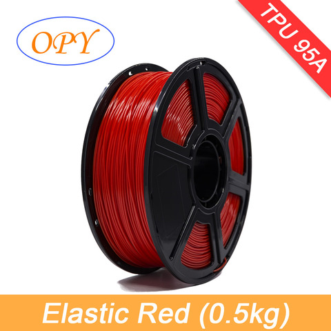 Filament Tpu 1.75 Rubber Flexible Flex Plastic Material 0.8 kg 3D Printer Thread Yarns Spinning Rods Coloring Ruski Kit Handle ► Photo 1/6