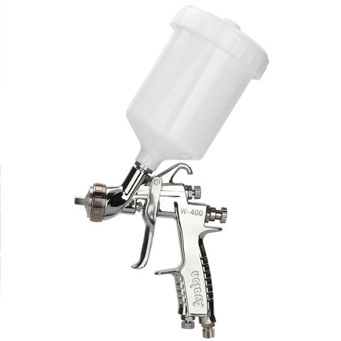 free shipping, W-400 spray gun,W400 painting gun,HVLP manual gun,gravity feed type,car repair painting,good atomization ► Photo 1/6