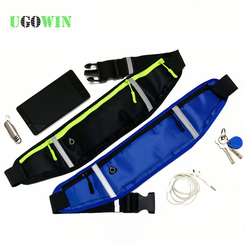 GYM TRAVEL SPORTS ACTIVE WAIST BELT FANNY PACK POUCH For Xiaomi Redmi Note 7 Pro 
