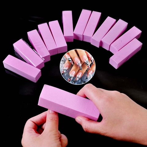 Sanding Sponge Nail File Buffer Block Grinding Polishing Tool Nail Files Sanding Nail Art Tool ► Photo 1/6