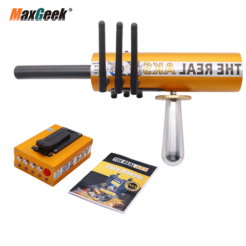 Maxgeek The Real AKS Gold Long Range Metal Detector Gold Detector 6 Antennas  for Gold Silver Finder Without Box ► Photo 1/6