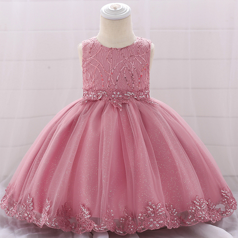 2022 Summer Vestidos 1st Birthday Dress For Baby Girl Dresses Party Wedding Dress Frock Christening Girl Clothes 3 6 9 Month ► Photo 1/1