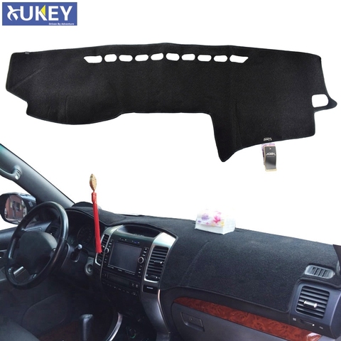 Dash Mat Dashmat Dashboard Cover Sun Shade Dash Board Cover Carpet For Toyota Land Cruiser Prado Lexus GX470 J120 2003 - 2009 ► Photo 1/6