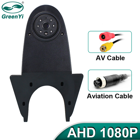 GreenYi Black AHD 1080P Night Vision Vehicle Rear View Camera For Mercedes Benz Viano Sprinter Vito VW Transporter Crafter Car ► Photo 1/6