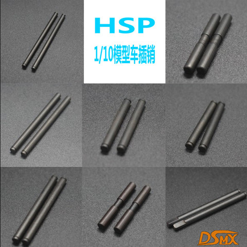 HSP 1:10 front and rear Flower Shaft Pin set 02036/02061/02062/02063/06018/06019/06060/08019/08020/08069/08068 for 94123 94111 ► Photo 1/1