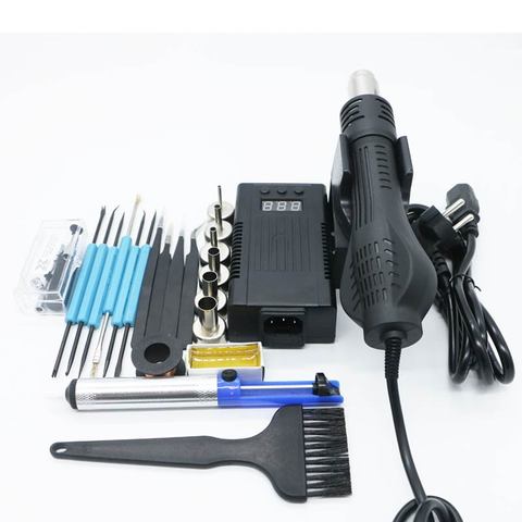 New 700w 220/110 Portable BGA Rework Solder Station Hot Air Blower Heat Gun 8858 Better Hand-held better than YIHUA Saike ► Photo 1/6