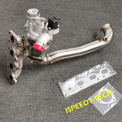 Billet Turbo + Catless Downpipe + Manifold For Citroen C-4 DS-3 Peugeot 308 5008 RCZ 1.6 THP EP6CDT ► Photo 1/6