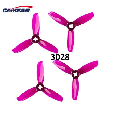 4pcs/2pairs Gemfan 3028 PC Propeller 3 inch Paddle CW CCW Props for FPV Drone Quadcopter Multicopter ► Photo 1/6