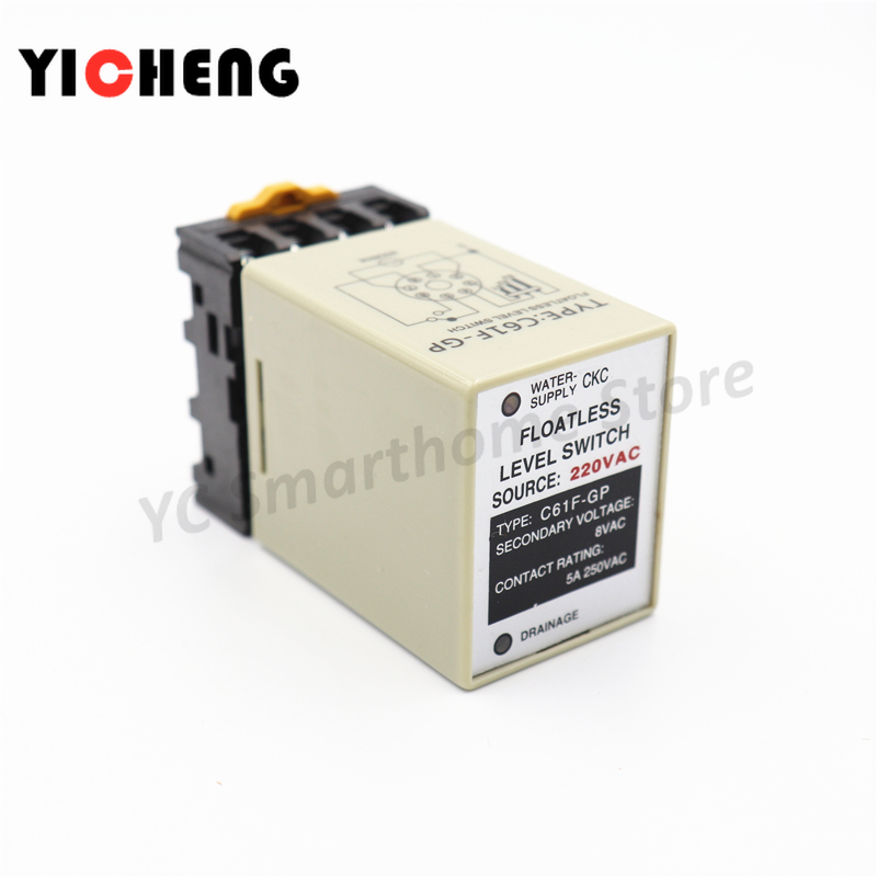 REGOLATORE LIVELLO ACQUA/LIQUIDO Per Controllo Pompa O Valvola Elecall