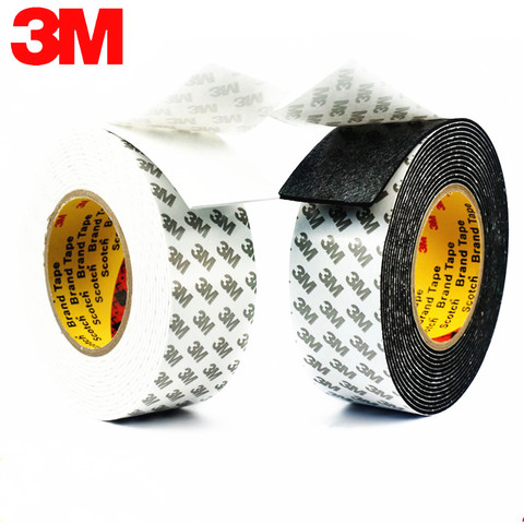 3M 10mm-50mm Super Strong Double Faced Adhesive Tape Foam Double Sided Tape  Self Adhesive Pad For Mounting Fixing Pad Sticky - AliExpress