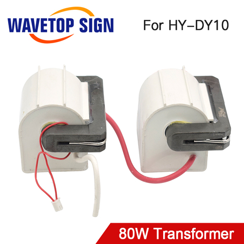 High Voltage Flyback Transformer HY-60TC-3T*2 80W use for Reci Laser Power Supply DY10 80W 2pcs/lots ► Photo 1/6