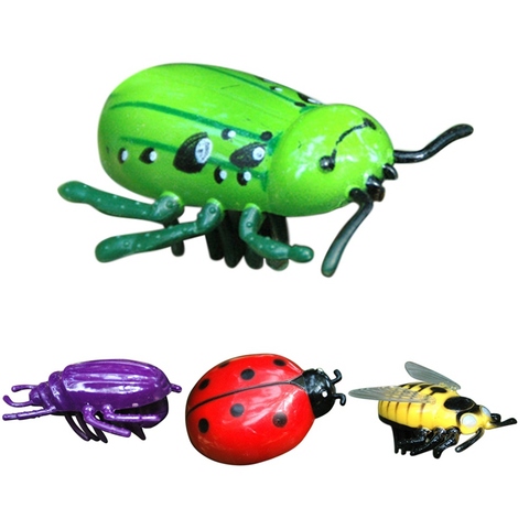 Electric Beetle Ladybug Simulation Animal Insect Toy Cat Toy Battery Powered Mini Toys ► Photo 1/6