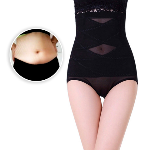 Women High Waist Trainer Body Shaper Panties Tummy Belly Control