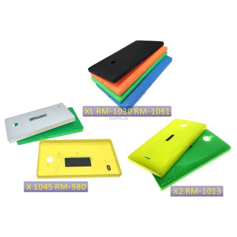 Housing Battery Cover For Nokia Lumia X 1045 RM-980 X2 RM-1013 XL RM-1030 RM-1061 Battery Door Case  Replacement Back Cover ► Photo 1/6