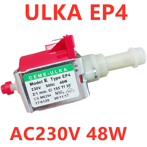 ULKA EP4 electromagnetic pump AC230V plunger pump coffee machine water pump ► Photo 1/1