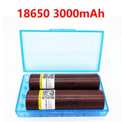 Liitokala Lii-HG2 18650 3000mAh High power discharge rechargeable battery high-discharge, 30A high current ► Photo 1/5