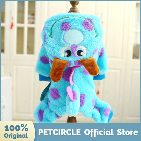 PETCIRCLE Dog Clothes Puppy Bubble Dragon Transformation Thicken Jacket Fit Dog Cat Winter Pet Cute Costume Warm Hoodie Dog Coat ► Photo 1/6