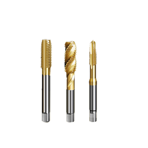 1pc/5pcs/10pcs KaKarot Titanium HSS Screw Thread Tap Drill Bits Straight Slot Tap Spiral Tap Lopointed Tap Metric Tap Right Hand ► Photo 1/5