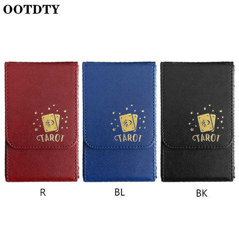 Capacity Tarot Cards Box PU Leather Tarot Case Container Collection CCG MTG Board Game Card Sleeve Holder Box ► Photo 1/6