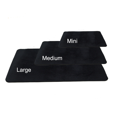 1pc Professional Close Up Poker Deck Card Mat ( Black ) Magic Tricks Illusions Accessories Gimmick Props Magicians Mat Pad ► Photo 1/6