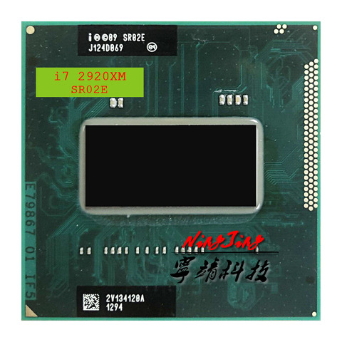 Intel Core i7-2920XM i7 2920XM SR02E 2.5 GHz Quad-Core Eight-Thread CPU Processor 8M 55W Socket G2 / rPGA988B ► Photo 1/1