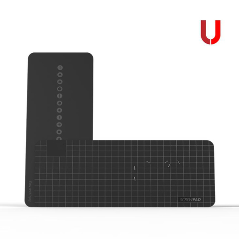 Magnetic Electronic Repair Mat Magnetic Mat Prevent Small Screws Losing Reusable Mat for Cellphone, Laptop, Computer 65x165mm ► Photo 1/5