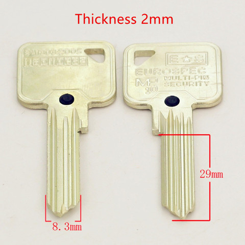 A229 Wholesale Locksmith Keymother Brass House Home Door Blank Empty Key Blanks Keys 5 pieces/lot ► Photo 1/1