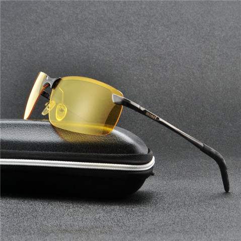 2022 Night Vision Glasses for Night Driving Car Driver Goggles Anti-Glare Yellow Sunglasses Men Polarized Eyewear NX ► Photo 1/4