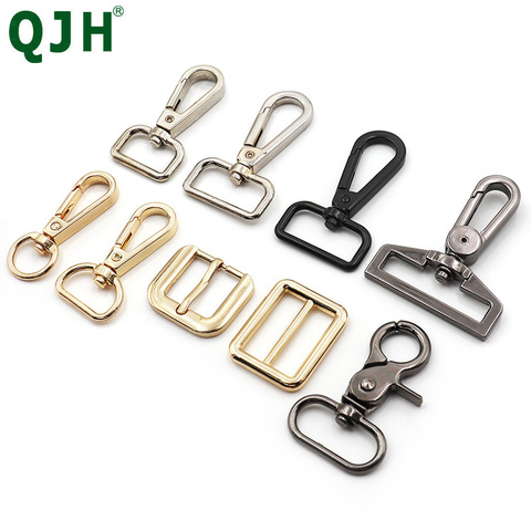 2pcs Metal Bag Strap Buckles Lobster Clasp Collar Carabiner Snap Hook Handbag DIY KeyChain Bag Part Accessories Snap Hooks ► Photo 1/6