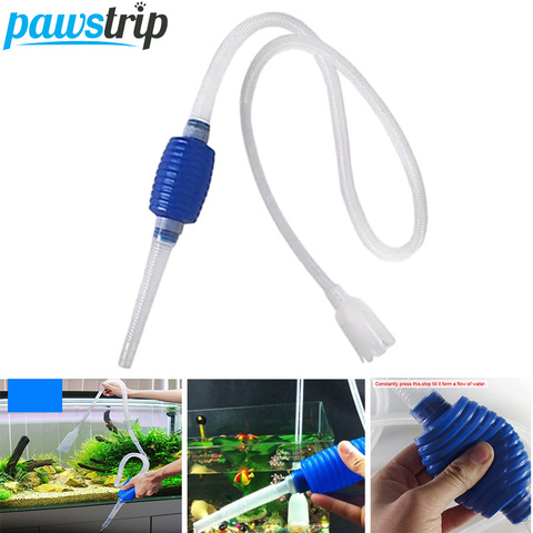 Aquarium Fish Tank Vacuum Water Change Siphon Gravel Suction Pipe Filter Fr Fish Tank Vacuum Water Change Pump Tools Filters ► Photo 1/6